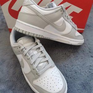 nike dunk low grey fog